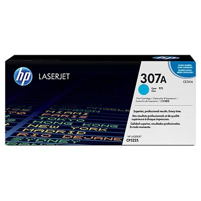 Original OEM Toner HP 307A (CE741A) (Cyan)
