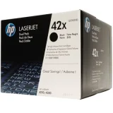 Original OEM Toners HP 42X (Q5942XD) (Black) (2-pack) for HP LaserJet 4350dtn