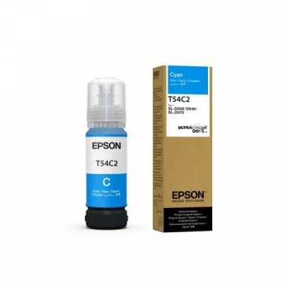 Original OEM Ink Cartridge Epson T54C2 (C13T54C220) (Cyan)