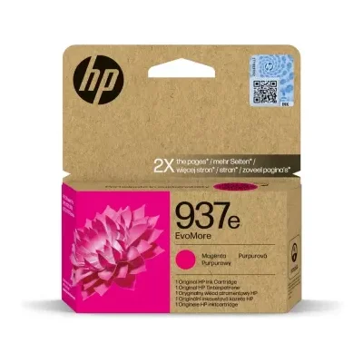 Original OEM Ink Cartridge HP 937e (4S6W7NE) (Magenta)