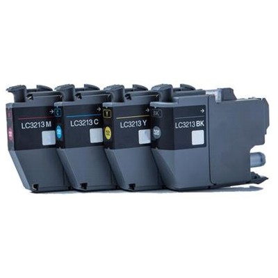 Ink cartridges Brother LC-3213 CMYK - compatible and original OEM