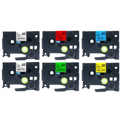 Cartridges Brother TZe-FX - compatible and original OEM