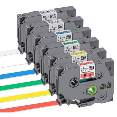 Cartridges Brother TZe-M - compatible and original OEM