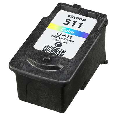 Ink cartridges Canon CL-511 - compatible and original OEM