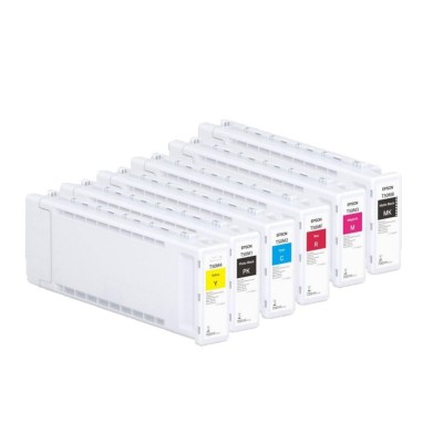 Ink cartridges Epson T50M CMYK - compatible and original OEM