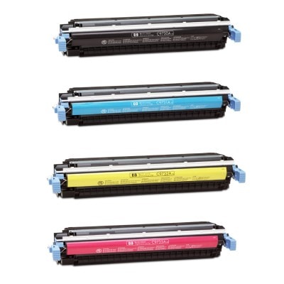Toner cartridges HP 645A - compatible and original OEM
