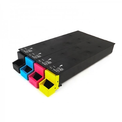 Toner cartridges KM TN-715 CMYK - compatible and original OEM