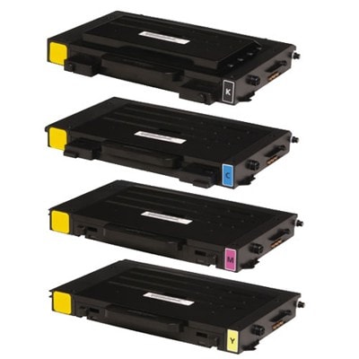 Toner cartridges Samsung CLP-510 - compatible and original OEM