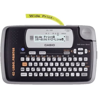 Cartridges for Casio KL-120 - compatible and original OEM