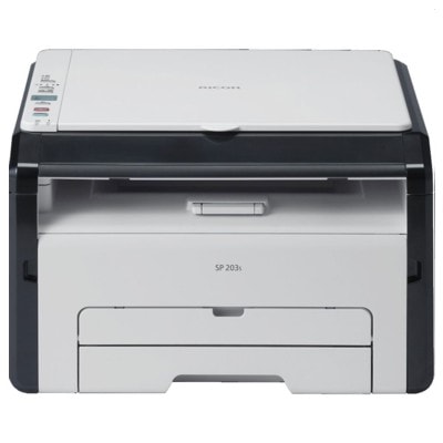 Toner cartridges for Ricoh Aficio SP 203S - compatible and original OEM