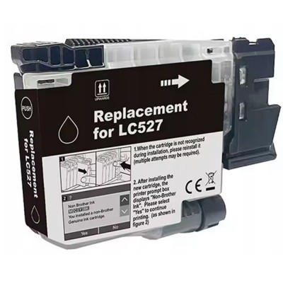 Compatible Ink Cartridge LC-527 BK for Brother (LC527BK) (Black)