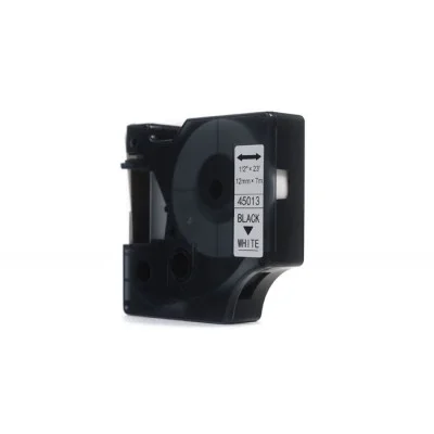 Compatible Ink Ribbon D1-45013 for DYMO (D1-45013) (White) (12 mm, 7 m)