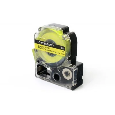 Compatible Ink Ribbon LC-4YBF for Epson (LC-4YBF) (Yellow) (12 mm, 5 m)