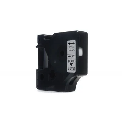 Compatible Ribbon D1-45022 for DYMO (D1-45022) (Silver) (12 mm, 7 m, Silver)