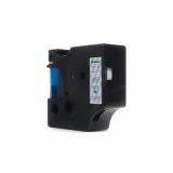 Compatible Ribbon D1-45801 for DYMO (D1-45801) (Transparent) (19 mm, 7 m, Transparent, Blue)