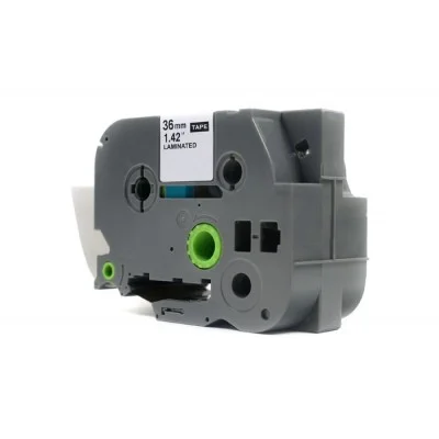 Compatible Ribbon TZe-765 for Brother (TZe-765) (Green) (36 mm, 8 m, Green, White)