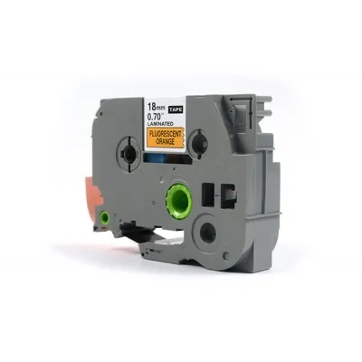 Compatible Ribbon TZe-B41 for Brother (TZe-B41) (Orange) (18 mm, 8 m, Orange)