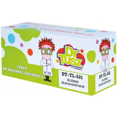 Compatible Toner 66S2000 for Lexmark (DT-TL-531) (Black)