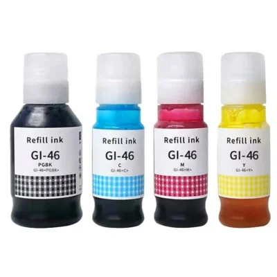 Compatible Ink Cartridge GI-46 CMYK for Canon (DT-AC-46 K)