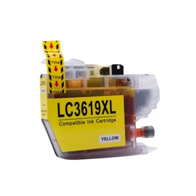 Compatible Ink Cartridge LC-3619 XL Y for Brother (LC-3619Y) (Yellow)