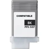 Compatible Ink Cartridge PFI-107BK for Canon (6705B001) (Black)