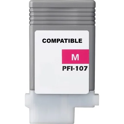 Compatible Ink Cartridge PFI-107M for Canon (6707B001) (Magenta)