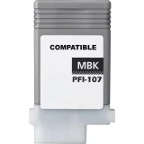 Compatible Ink Cartridge PFI-107MBK for Canon (6704B001) (Matte black)