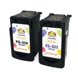 Compatible Ink Cartridges PG-510 + CL-511 (2970B010) (multi pack) for Canon Pixma MP280