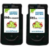 Compatible Ink Cartridges PG-540XL + CL-541XL for Canon (5222B013) (multi pack)