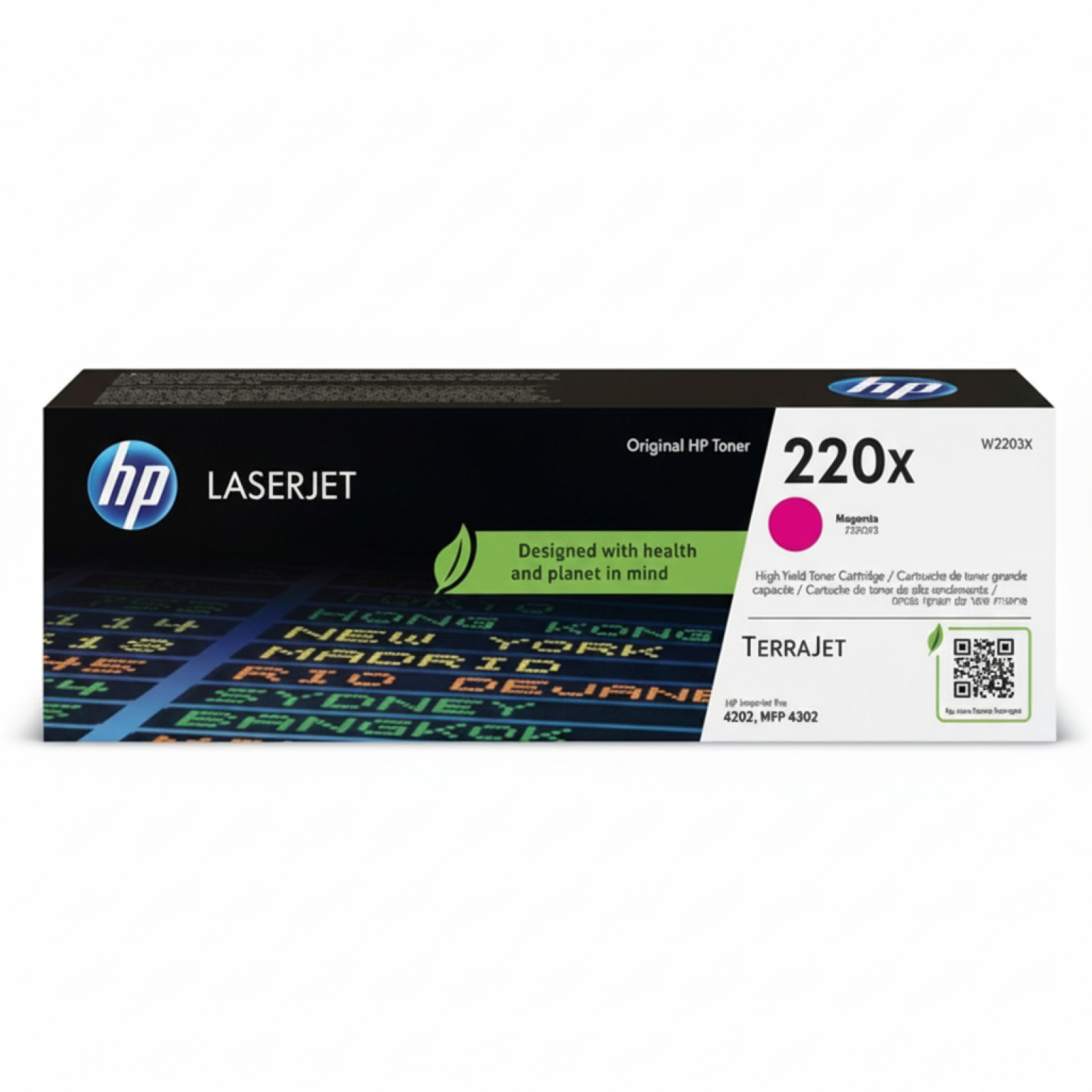 Original OEM Toner HP 220X (W2203X) (Magenta)