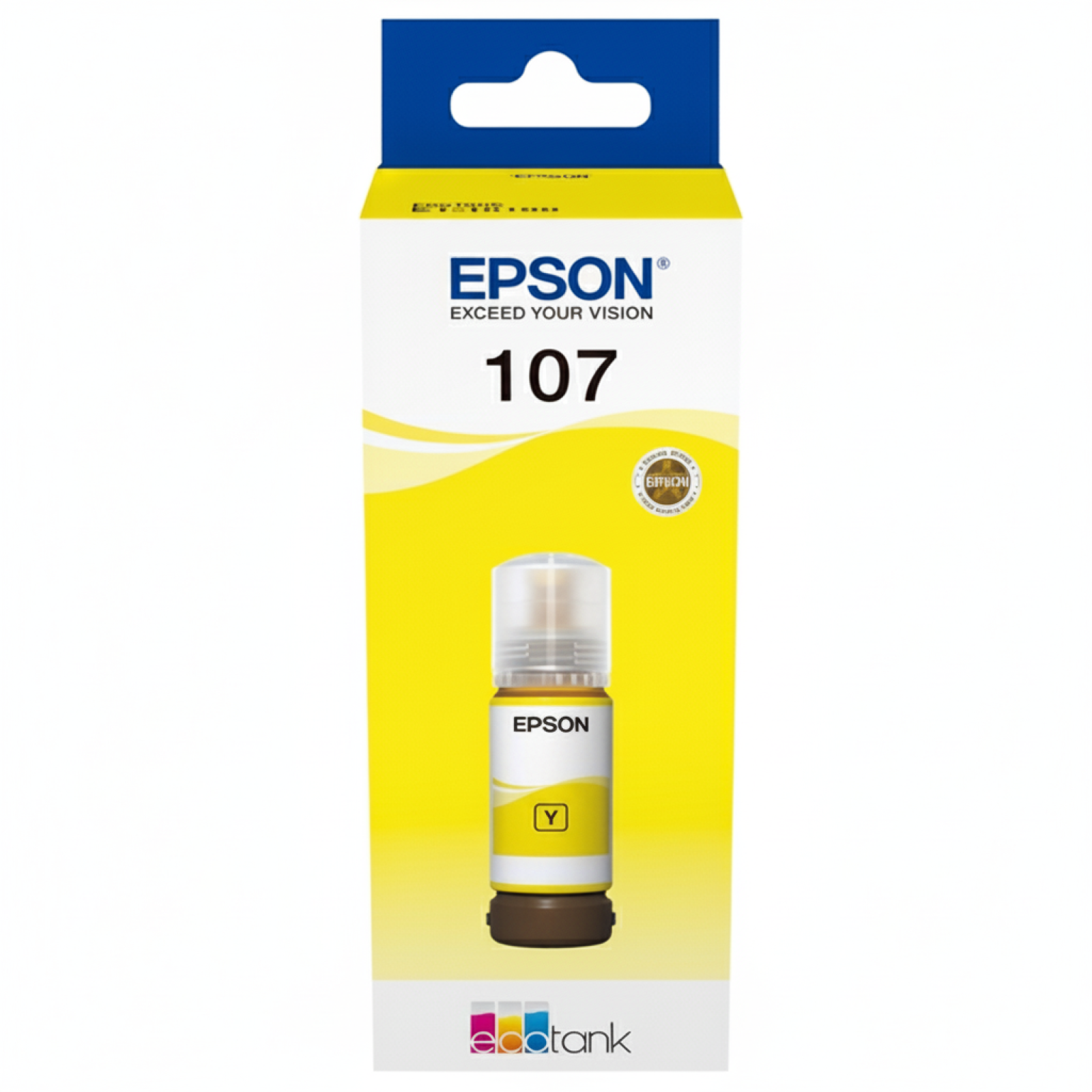 Original OEM Ink Cartridge Epson 107 (C13T09B440) (Yellow)