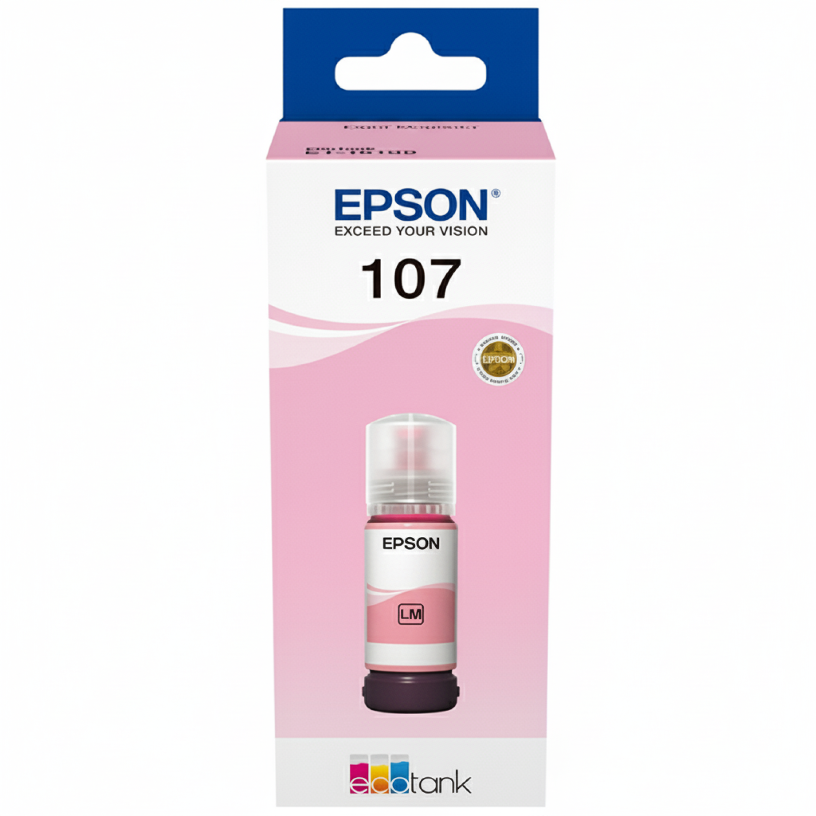 Original OEM Ink Cartridge Epson 107 (C13T09B640) (Light magenta)