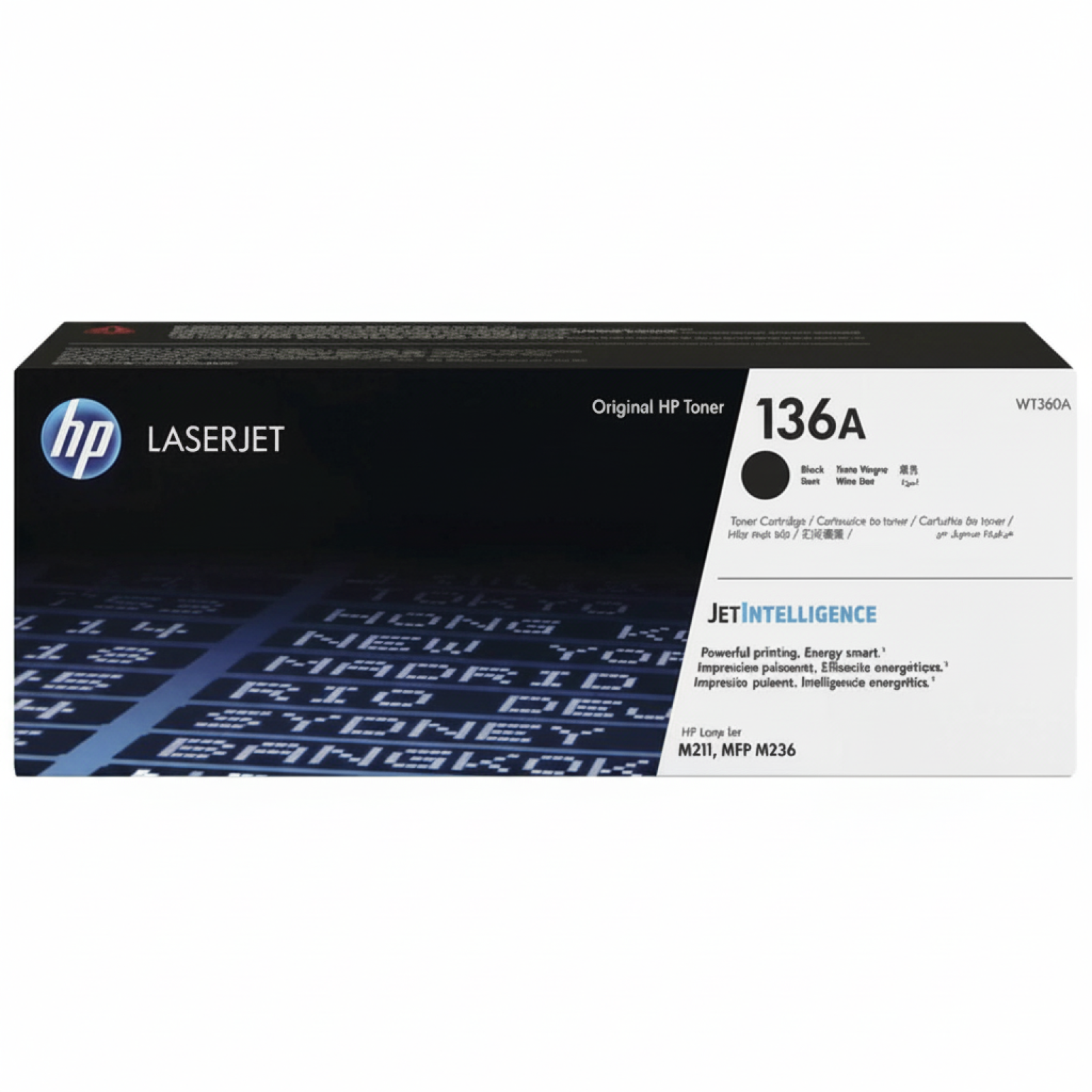 Original OEM Toner HP 136A (W1360A) (Black)