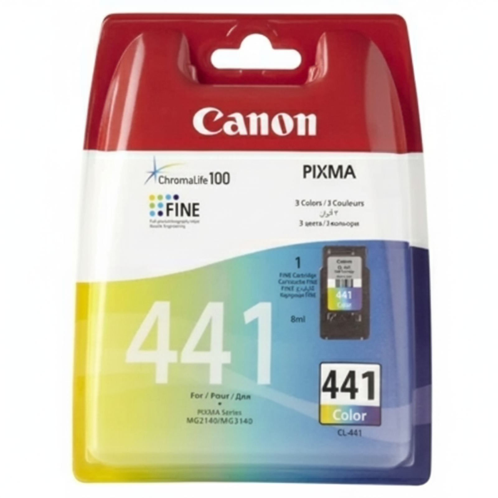 Original OEM Ink Cartridge Canon CL-441 (5221B001) (Color)