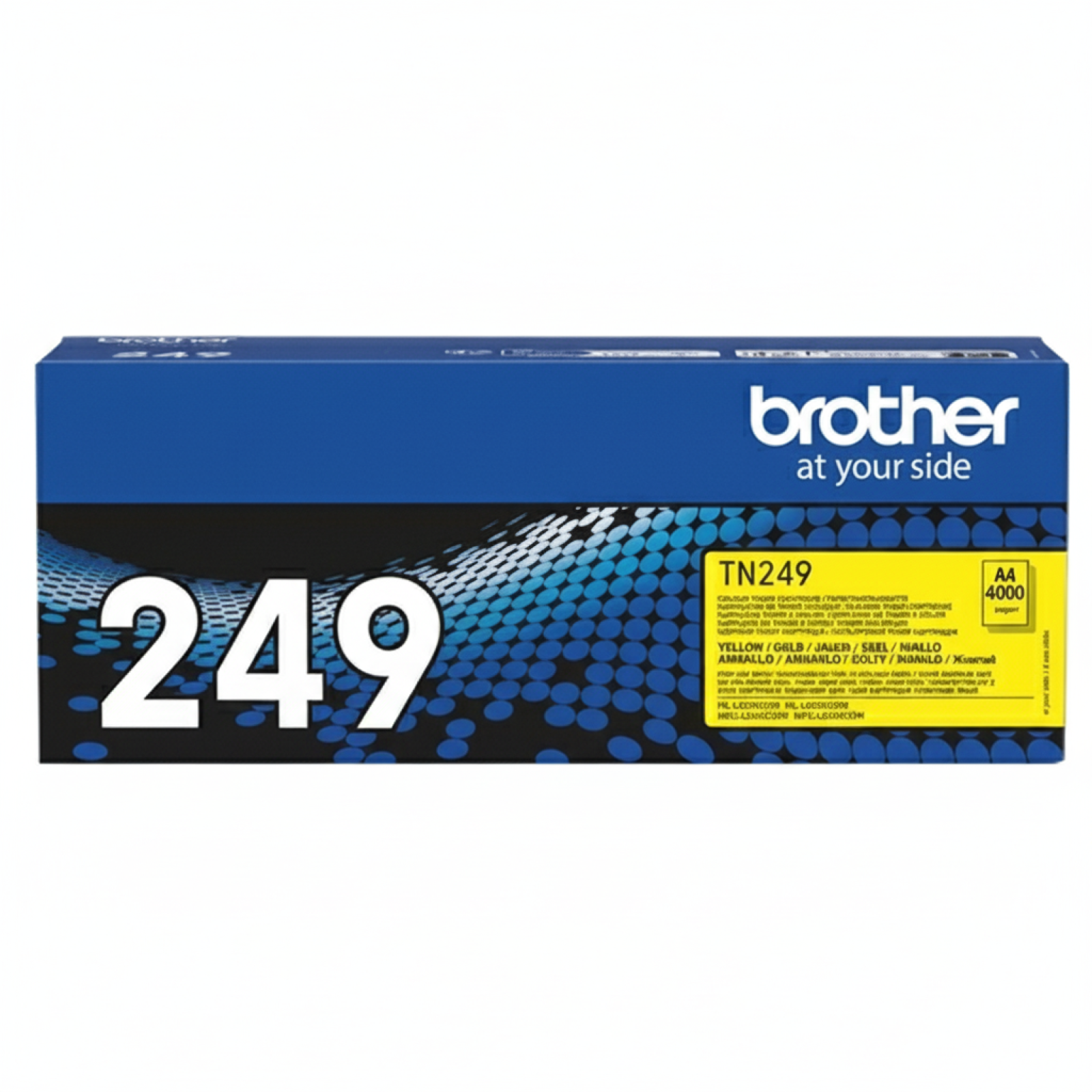 Original OEM Toner Brother TN-249Y (TN249Y) (Yellow)
