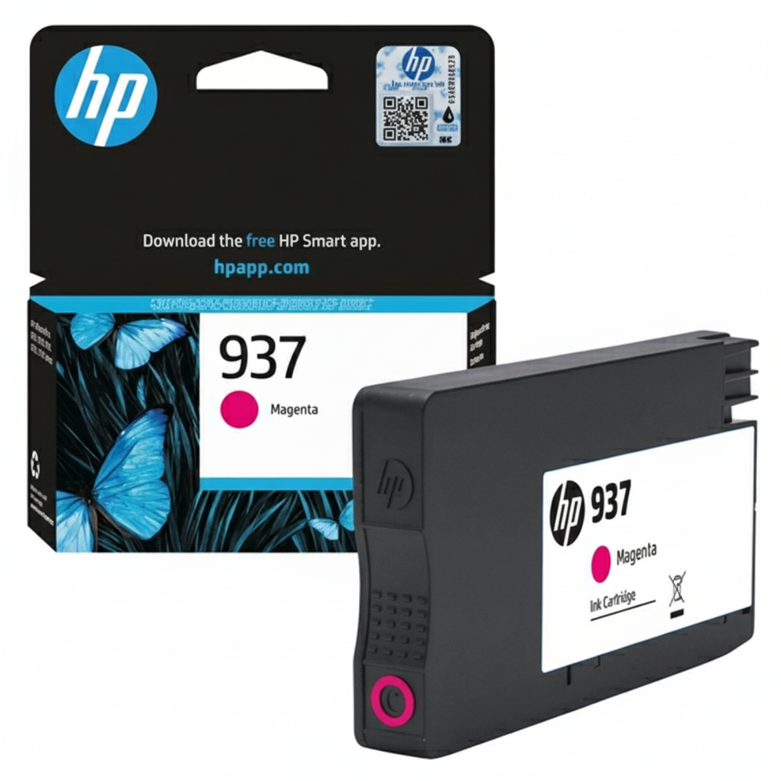 Original OEM Ink Cartridge HP 937 (4S6W3NE) (Magenta)