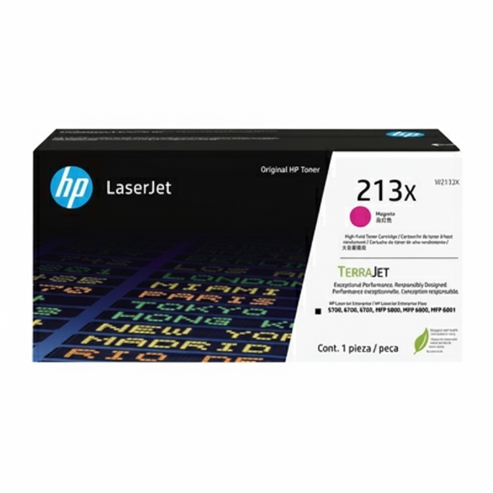 Original OEM Toner HP 213X (W2133X) (Magenta)