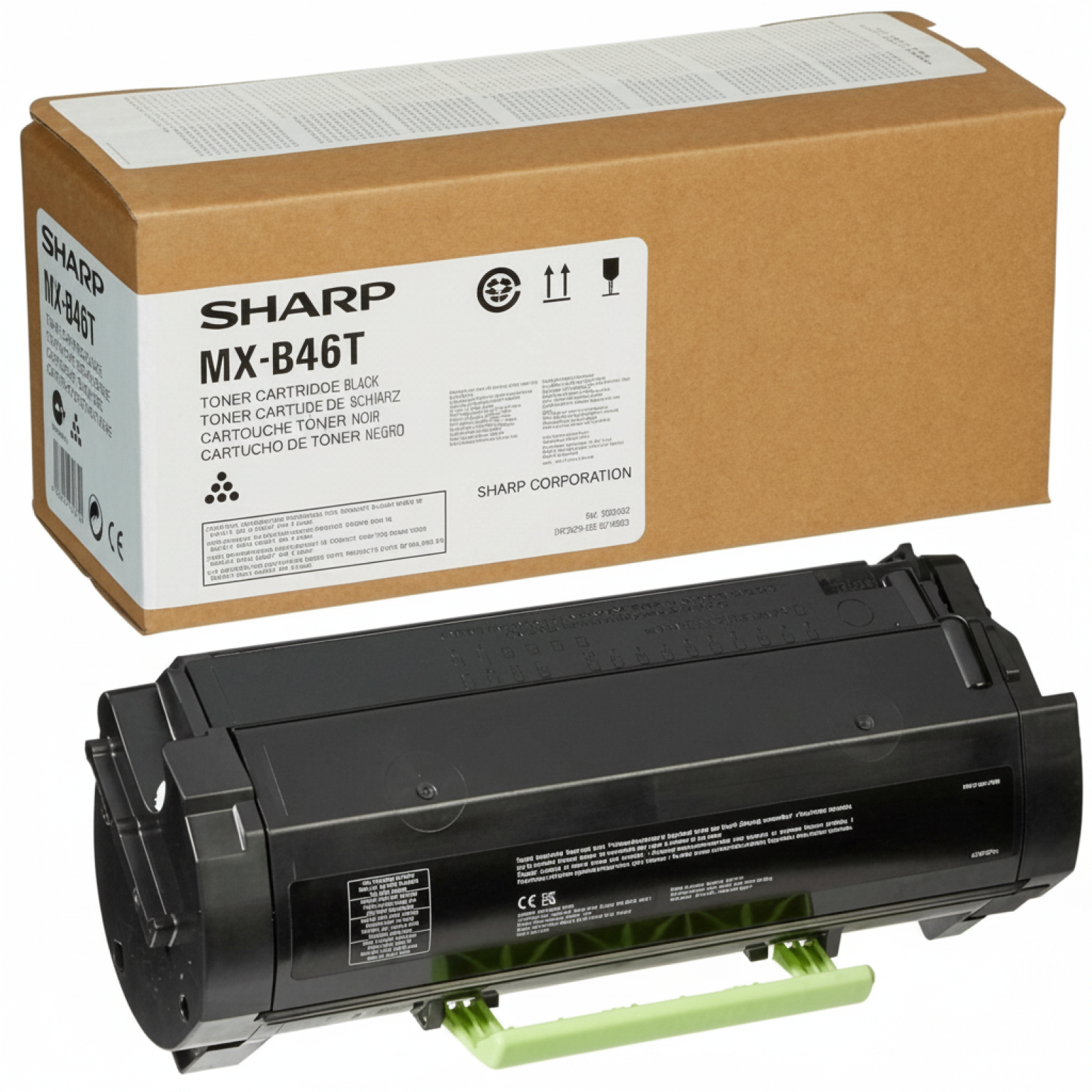 Original OEM Toner Sharp MX-B46T (MXB46T) (Black)