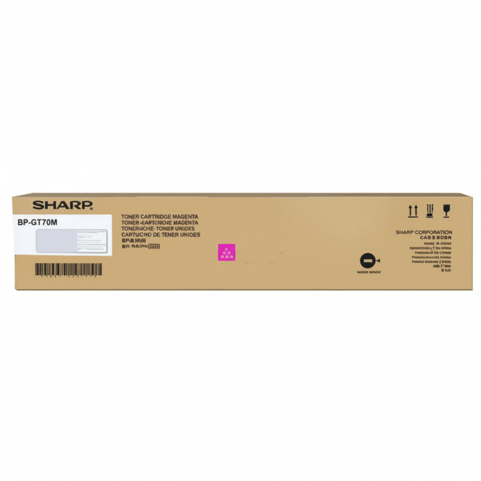 Original OEM Toner Sharp BP-GT70MB (BPGT70MB) (Magenta)