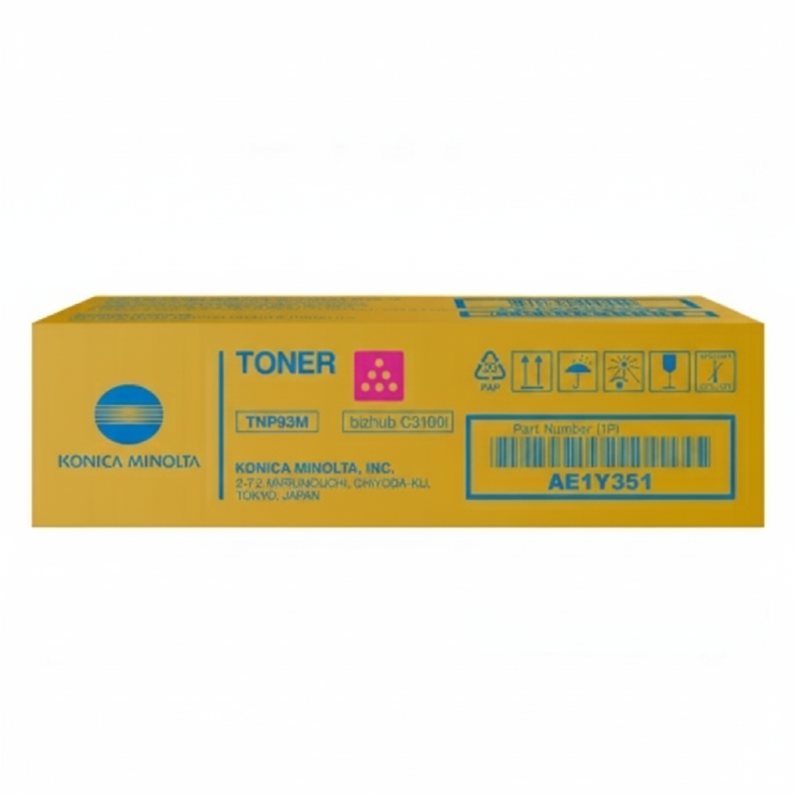 Original OEM Toner KM TNP-93M (AE1Y351) (Magenta)