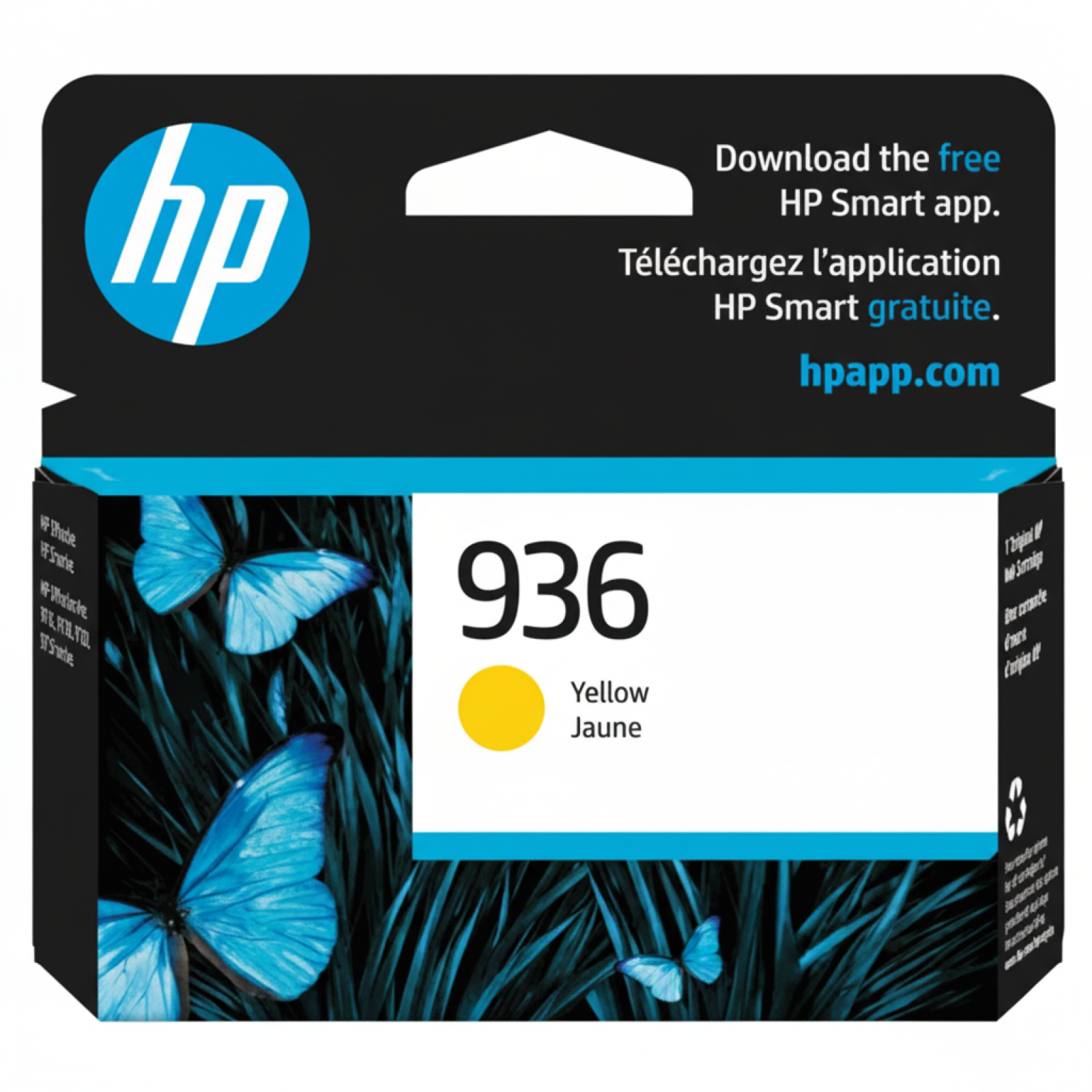 Original OEM Ink Cartridge HP 936 (4S6V1LN) (Yellow)