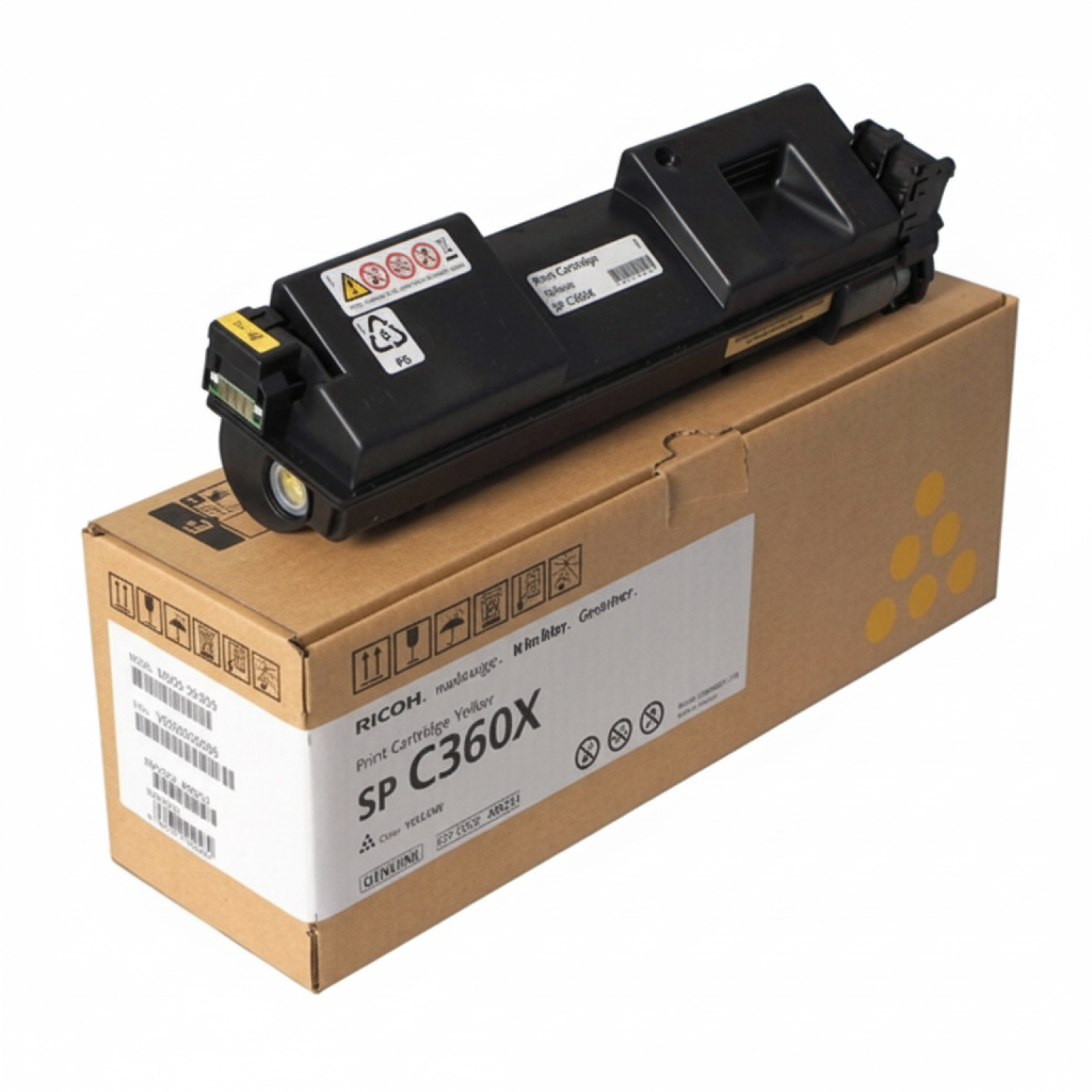 Original OEM Toner Ricoh C360X (408253) (Yellow)