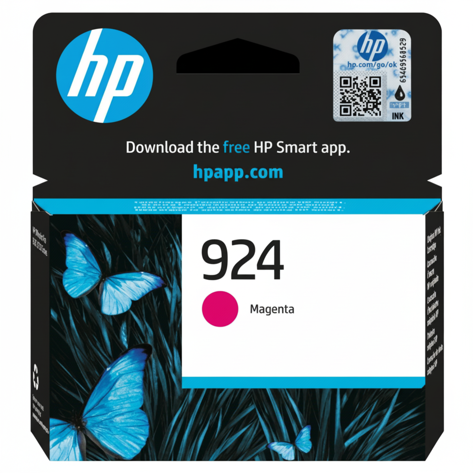 Original OEM Ink Cartridge HP 924 (4K0U4NE) (Magenta)