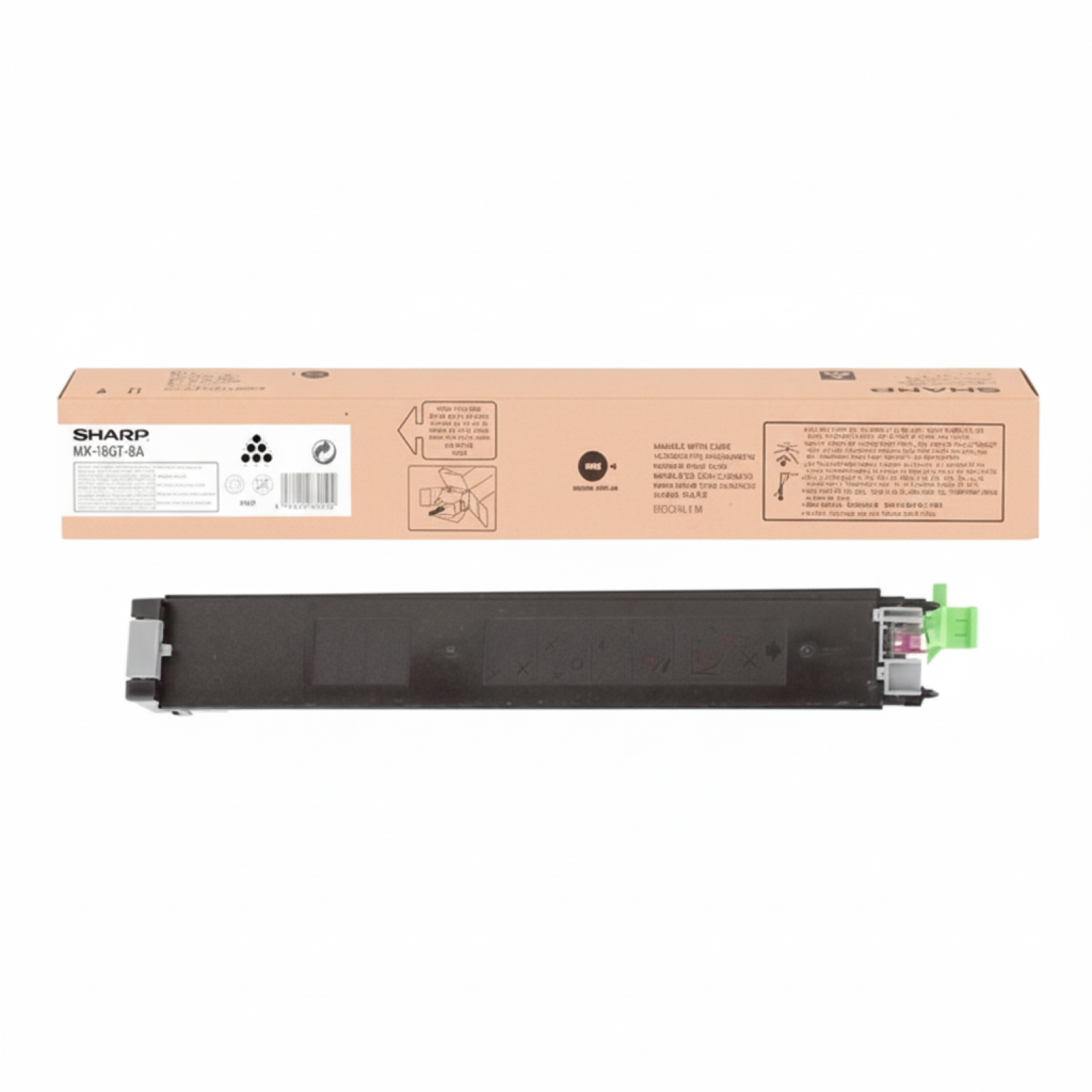 Original OEM Toner Sharp MX-18GTBA (MX18GTBA) (Black)
