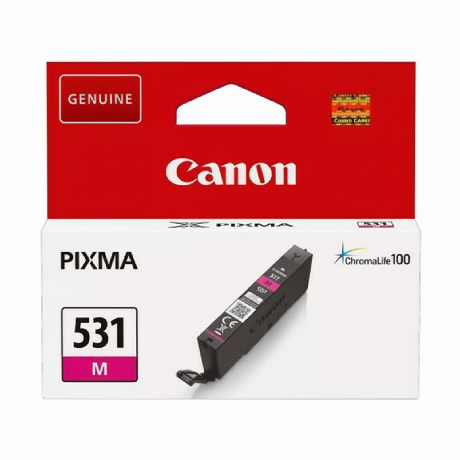 Original OEM Ink Cartridge Canon CLI-531 M (6120C001) (Magenta)