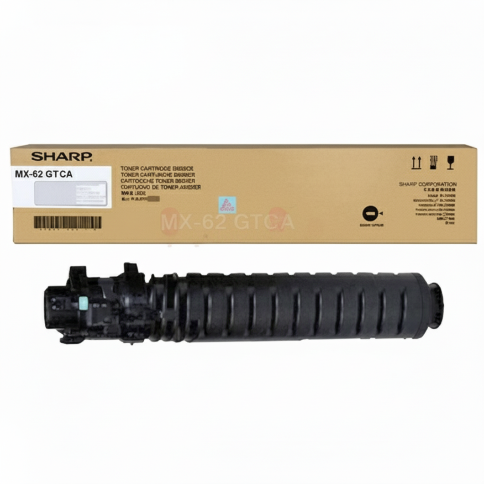 Original OEM Toner Sharp MX-62GTCA (MX62GTCA) (Cyan)