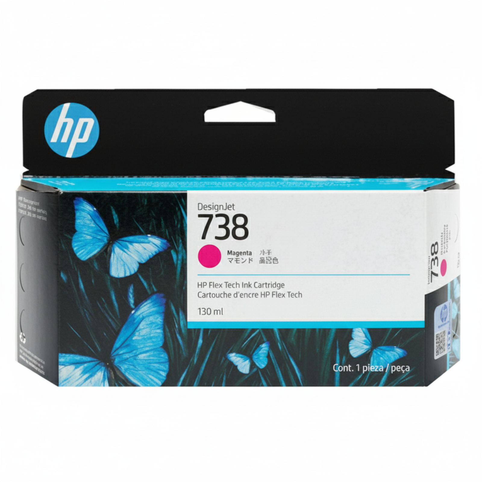 Original OEM Ink Cartridge HP 738 (498N6A) (Magenta)