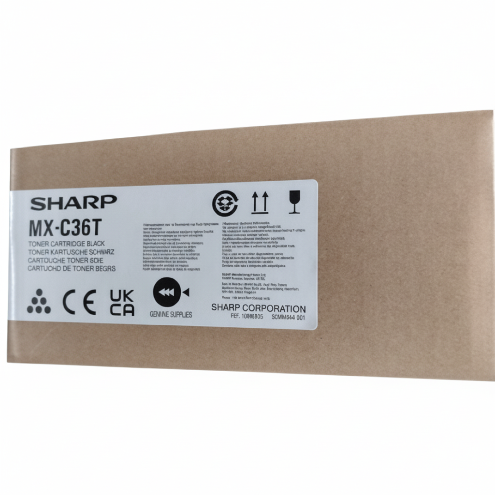 Original OEM Toner Sharp MX-C36TM (MXC36TM) (Magenta)