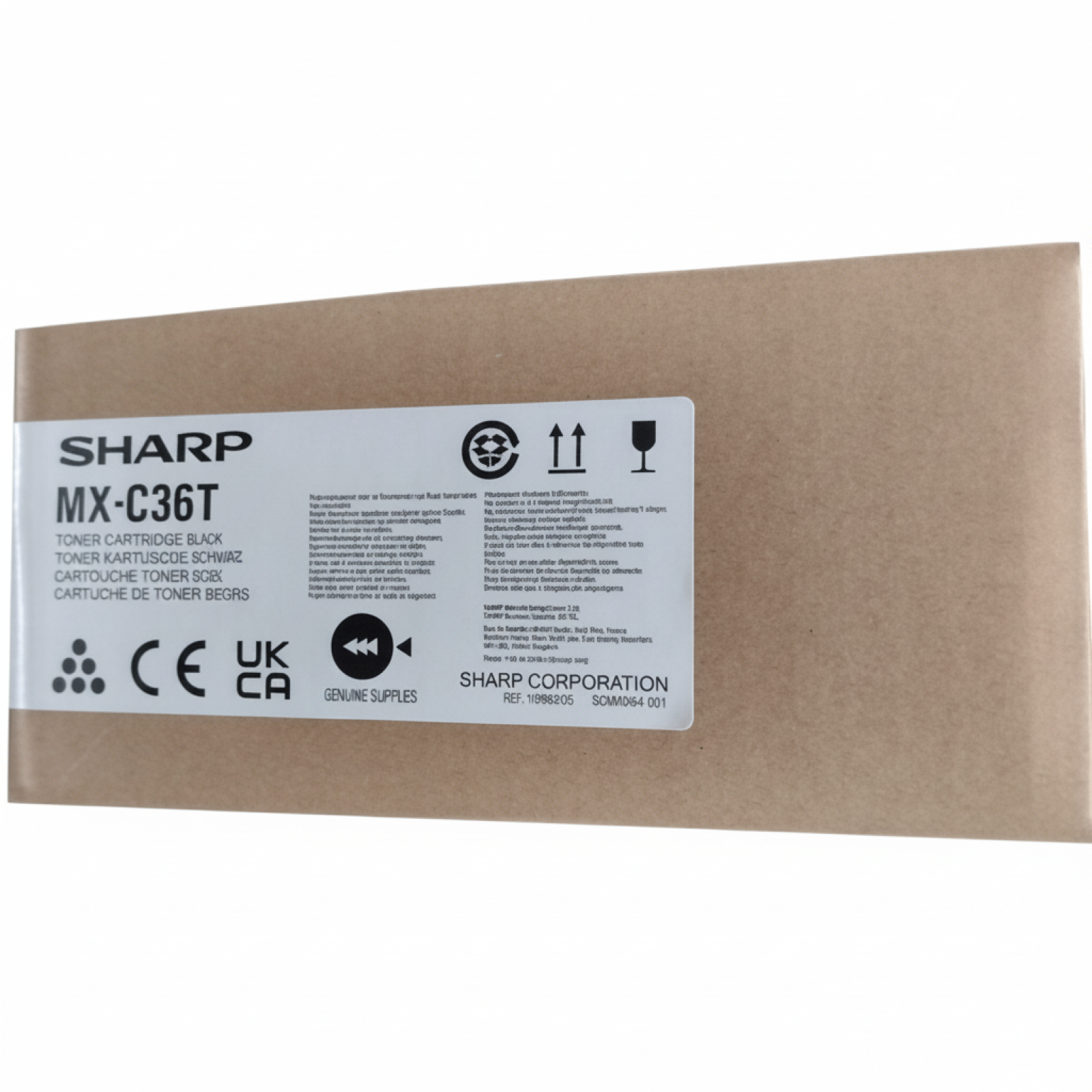 Original OEM Toner Sharp MX-C36TY (MXC36TY) (Yellow)
