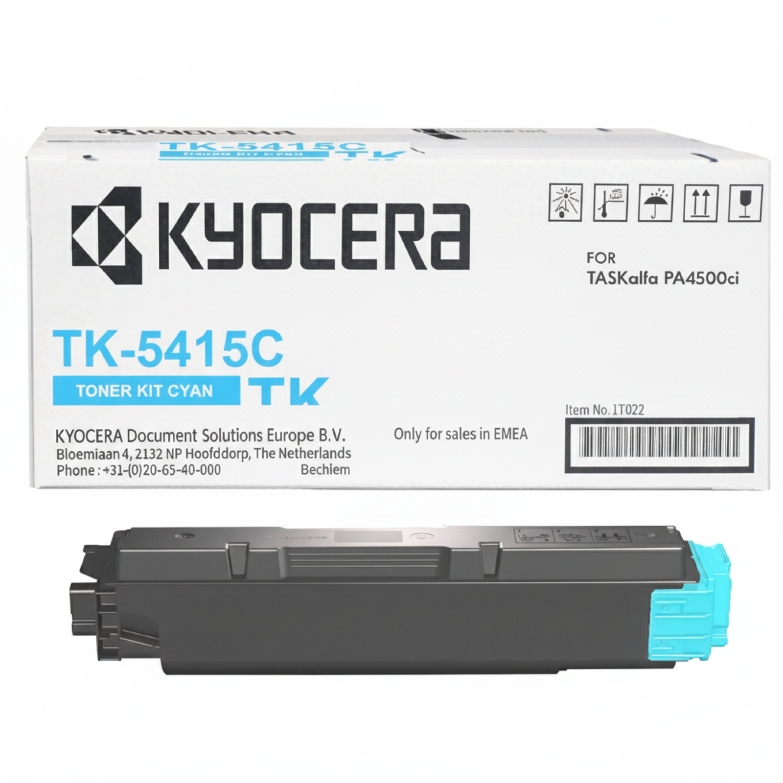 Original OEM Toner Kyocera TK-5415C (1T02Z7CNL0) (Cyan)